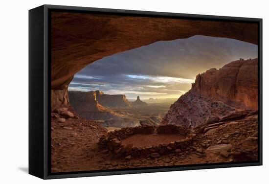 Anasazi Ruins.-rudi1976-Framed Stretched Canvas