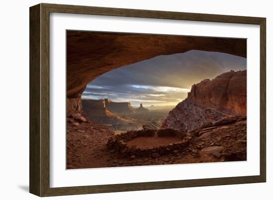 Anasazi Ruins.-rudi1976-Framed Photographic Print