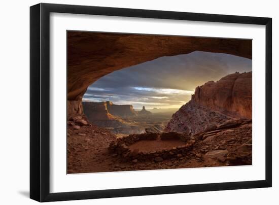 Anasazi Ruins.-rudi1976-Framed Photographic Print