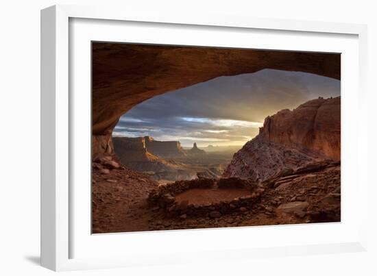 Anasazi Ruins.-rudi1976-Framed Photographic Print