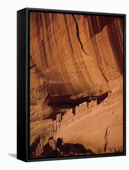 Anasazi White House Ruins, Canyon De Chelly, Arizona, USA-Michael Howell-Framed Stretched Canvas