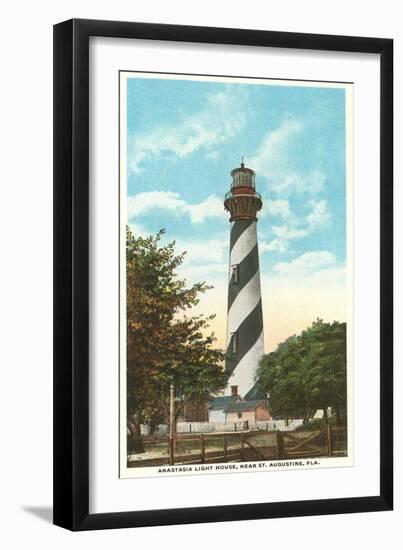 Anastasia Lighthouse, St. Augustine, Florida-null-Framed Art Print