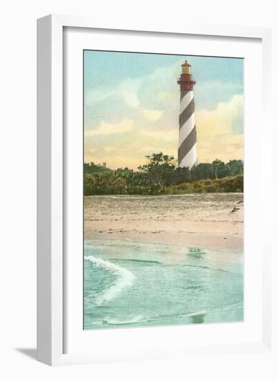 Anastasia Lighthouse, St. Augustine, Florida-null-Framed Art Print