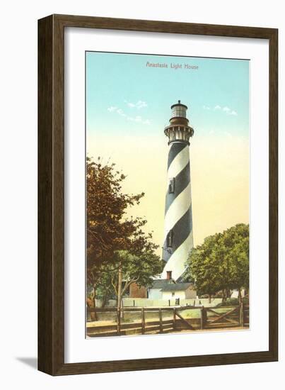 Anastasia Lighthouse, St.Augustinee, Florida-null-Framed Art Print