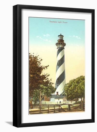 Anastasia Lighthouse, St.Augustinee, Florida-null-Framed Art Print