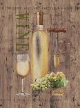 Red Wine on Reclaimed Wood-Anastasia Ricci-Art Print