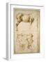 Anatomic Horse Study, 1504-Michelangelo Buonarroti-Framed Giclee Print