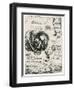 Anatomical Sketch of a Human Foetus in the Womb, C1510-Leonardo da Vinci-Framed Giclee Print