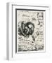 Anatomical Sketch of a Human Foetus in the Womb, C1510-Leonardo da Vinci-Framed Giclee Print