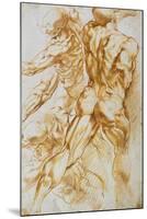 Anatomical Studies: Nudes in Combat-Peter Paul Rubens-Mounted Premium Giclee Print