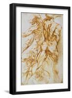 Anatomical Studies: Nudes in Combat-Peter Paul Rubens-Framed Giclee Print