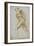 Anatomical Study: a Nude Striding to the Right His Hands Behind His Back-Peter Paul Rubens-Framed Giclee Print