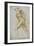 Anatomical Study: a Nude Striding to the Right His Hands Behind His Back-Peter Paul Rubens-Framed Giclee Print