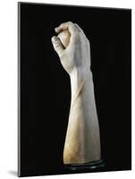 Anatomical Study for Realization of Marble Sculptures, Detail of Forearm and Hand Holding Sphere-null-Mounted Giclee Print