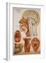 Anatomy Charts-null-Framed Giclee Print