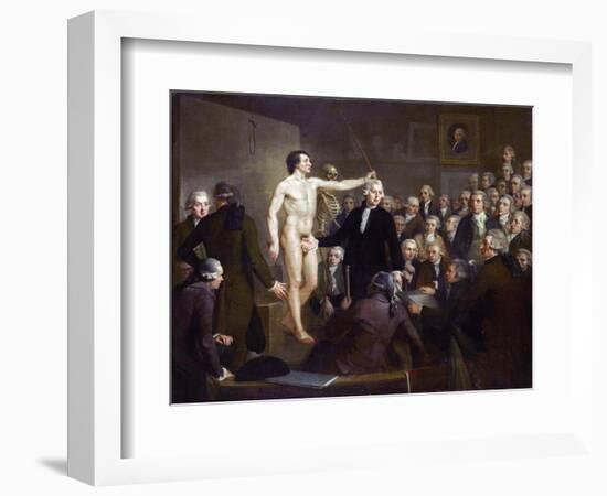 Anatomy Lecture-Adriaan De Lelie-Framed Giclee Print