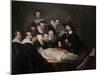 Anatomy Lesson Of Dr. Egbertsz Sebastian-Thomas de Keyser-Mounted Art Print