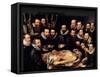 Anatomy Lesson Of Dr. Willem Van Der Meer-Sir Luke Fildes-Framed Stretched Canvas