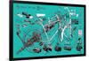 Anatomy of a Bicycle-James Bentley-Framed Giclee Print