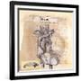 Anatomy Of A Heart I-Jan Weiss-Framed Premium Giclee Print