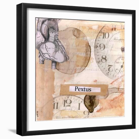 Anatomy Of A Heart II-Jan Weiss-Framed Art Print