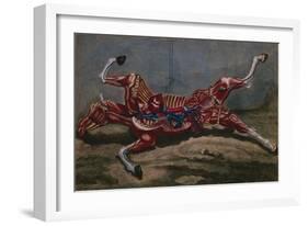 Anatomy of a Horse, from 'Cours D'Hippiatrique Ou Traite Complet De La Medecine Des Chevaux'-Harguinier-Framed Giclee Print