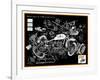 Anatomy of a Motorcycle-James Bentley-Framed Giclee Print