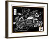 Anatomy of a Motorcycle-James Bentley-Framed Giclee Print