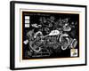 Anatomy of a Motorcycle-James Bentley-Framed Giclee Print