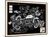 Anatomy of a Motorcycle-James Bentley-Mounted Giclee Print