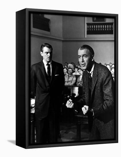 Anatomy Of A Murder, Brooks West, James Stewart, 1959-null-Framed Stretched Canvas