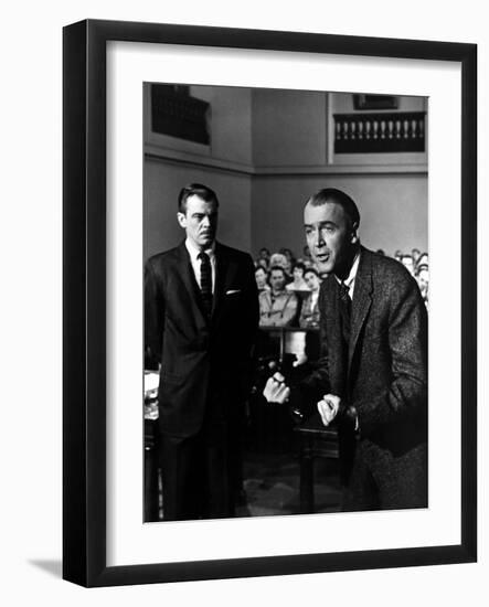 Anatomy Of A Murder, Brooks West, James Stewart, 1959-null-Framed Photo