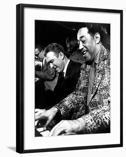 Anatomy of a Murder, James Stewart, Duke Ellington, 1959-null-Framed Photo