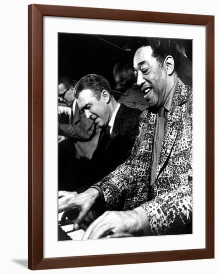 Anatomy of a Murder, James Stewart, Duke Ellington, 1959-null-Framed Photo