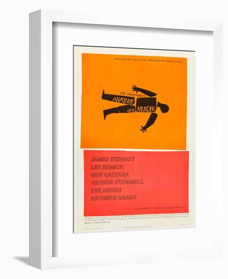 Anatomy Of A Murder-null-Framed Art Print