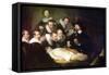 Anatomy of Dr. Tulp-Rembrandt van Rijn-Framed Stretched Canvas