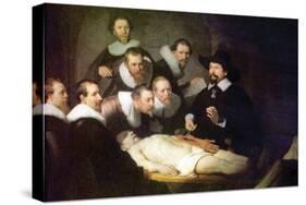 Anatomy of Dr. Tulp-Rembrandt van Rijn-Stretched Canvas