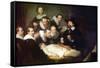 Anatomy of Dr. Tulp-Rembrandt van Rijn-Framed Stretched Canvas