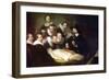 Anatomy of Dr. Tulp-Rembrandt van Rijn-Framed Art Print