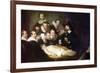 Anatomy of Dr. Tulp-Rembrandt van Rijn-Framed Premium Giclee Print