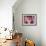 Anatomy of Female Body with Uterus-null-Framed Art Print displayed on a wall