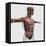 Anatomy of Male Muscles in Upper Body, Side View-null-Framed Stretched Canvas