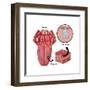 Anatomy of Taste, Illustration-Gwen Shockey-Framed Art Print