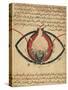 Anatomy of the Eye, from a Book on Eye Diseases-Al-Mutadibi-Stretched Canvas