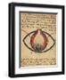 Anatomy of the Eye, from a Book on Eye Diseases-Al-Mutadibi-Framed Giclee Print