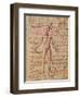 Anatomy of the Human Body, from 'Tractatus De Pestilencia'-M. Albik-Framed Giclee Print