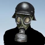 Wwii Gas Mask-anatomyofrockthe-Art Print