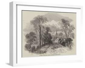 Ancaster, on the Boston, Sleaford, and Midland Counties Railway-Samuel Read-Framed Giclee Print
