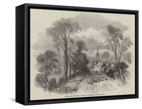 Ancaster, on the Boston, Sleaford, and Midland Counties Railway-Samuel Read-Framed Stretched Canvas