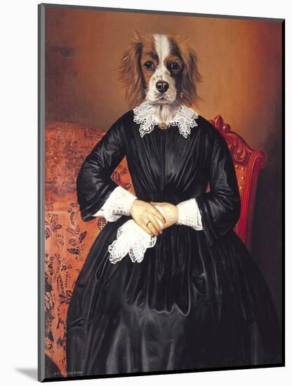 Ancestral Canines II-Thierry Poncelet-Mounted Art Print